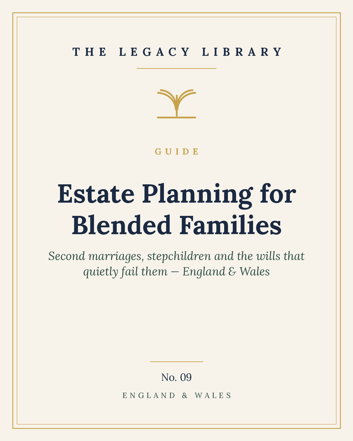 The Legacy Library — Estate Planning for Blended Families cover