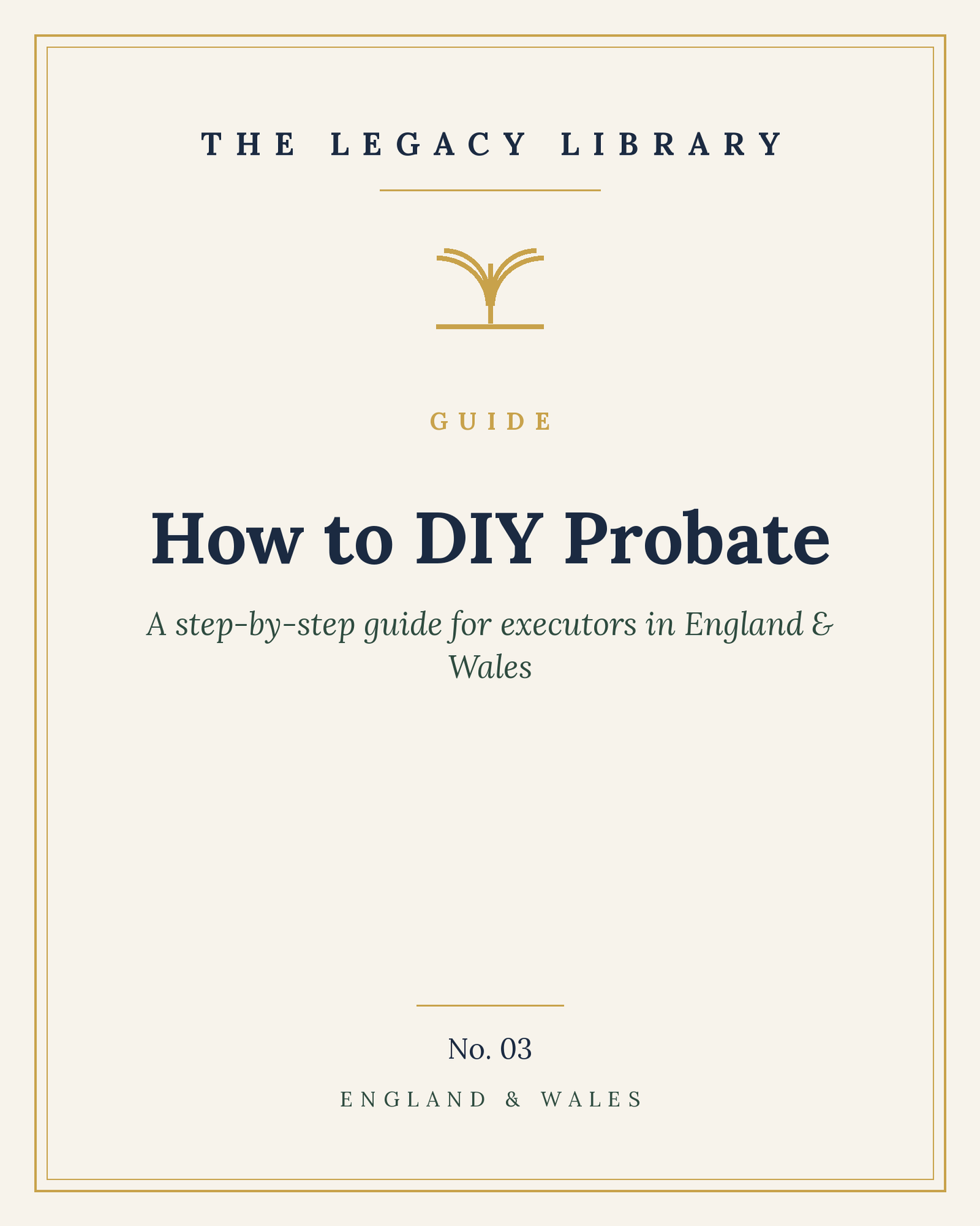 The Legacy Library — How to DIY Probate cover
