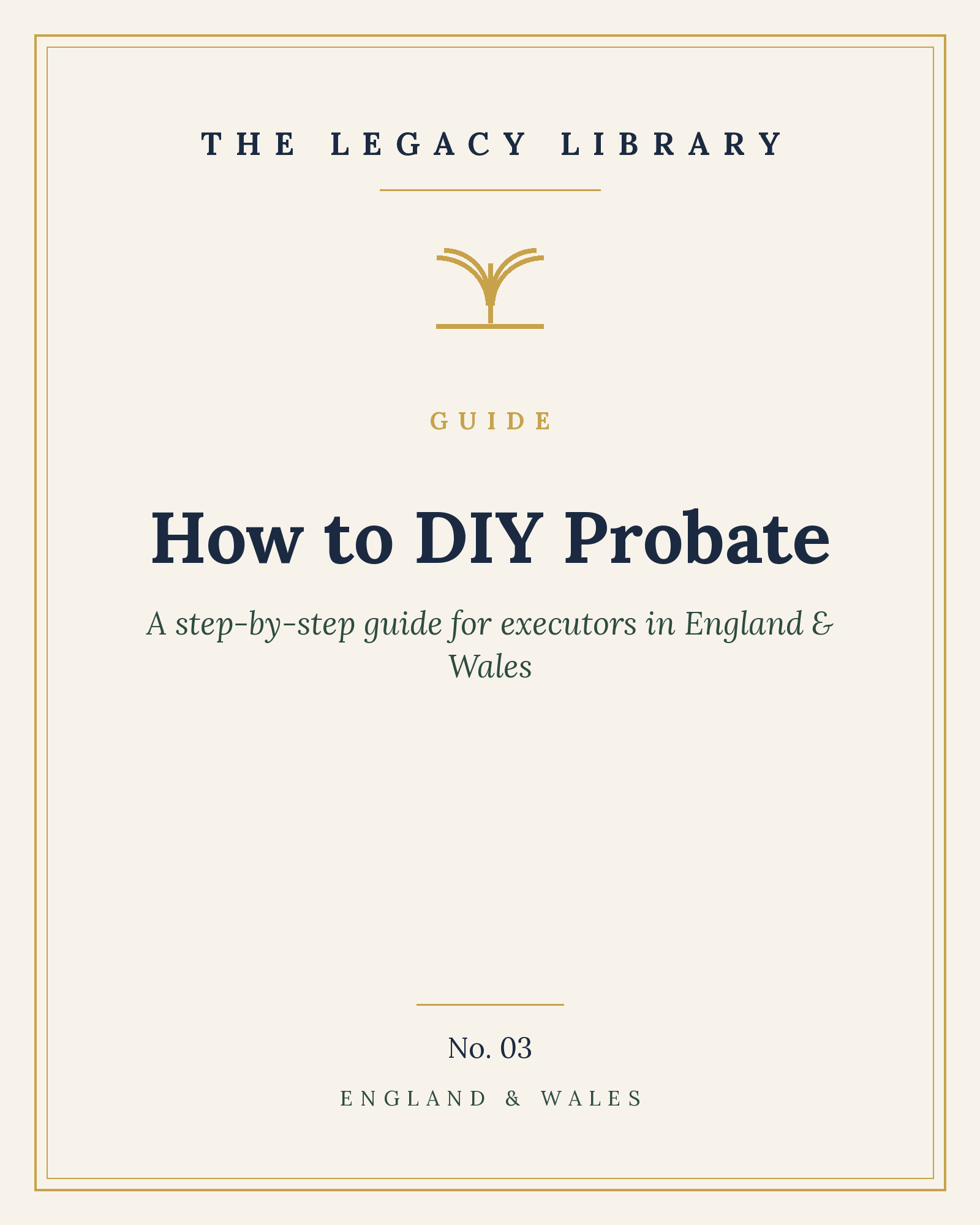 The Legacy Library — How to DIY Probate cover