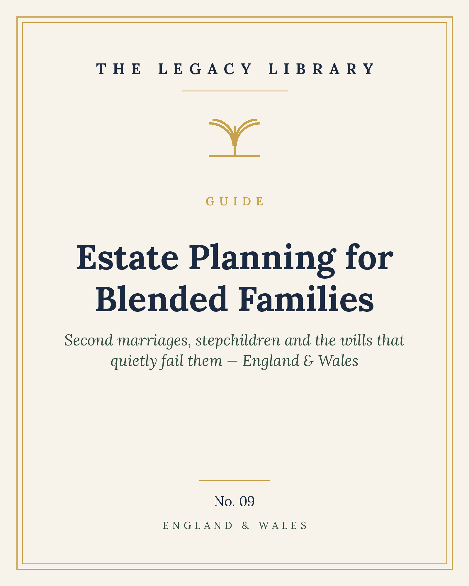 The Legacy Library — Estate Planning for Blended Families cover