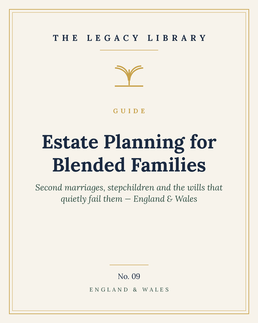 The Legacy Library — Estate Planning for Blended Families cover
